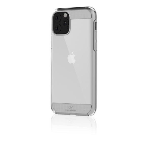 WHITE DIAMONDS APPLE iPHONE 11 PRO COVER IN TPU CON FINITURE OPACHE ANTI SHOCK ASSORBION TRASPARENTE